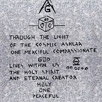 Cosmic Ashlar (Amen Ashlar) Engraving Granite Monument