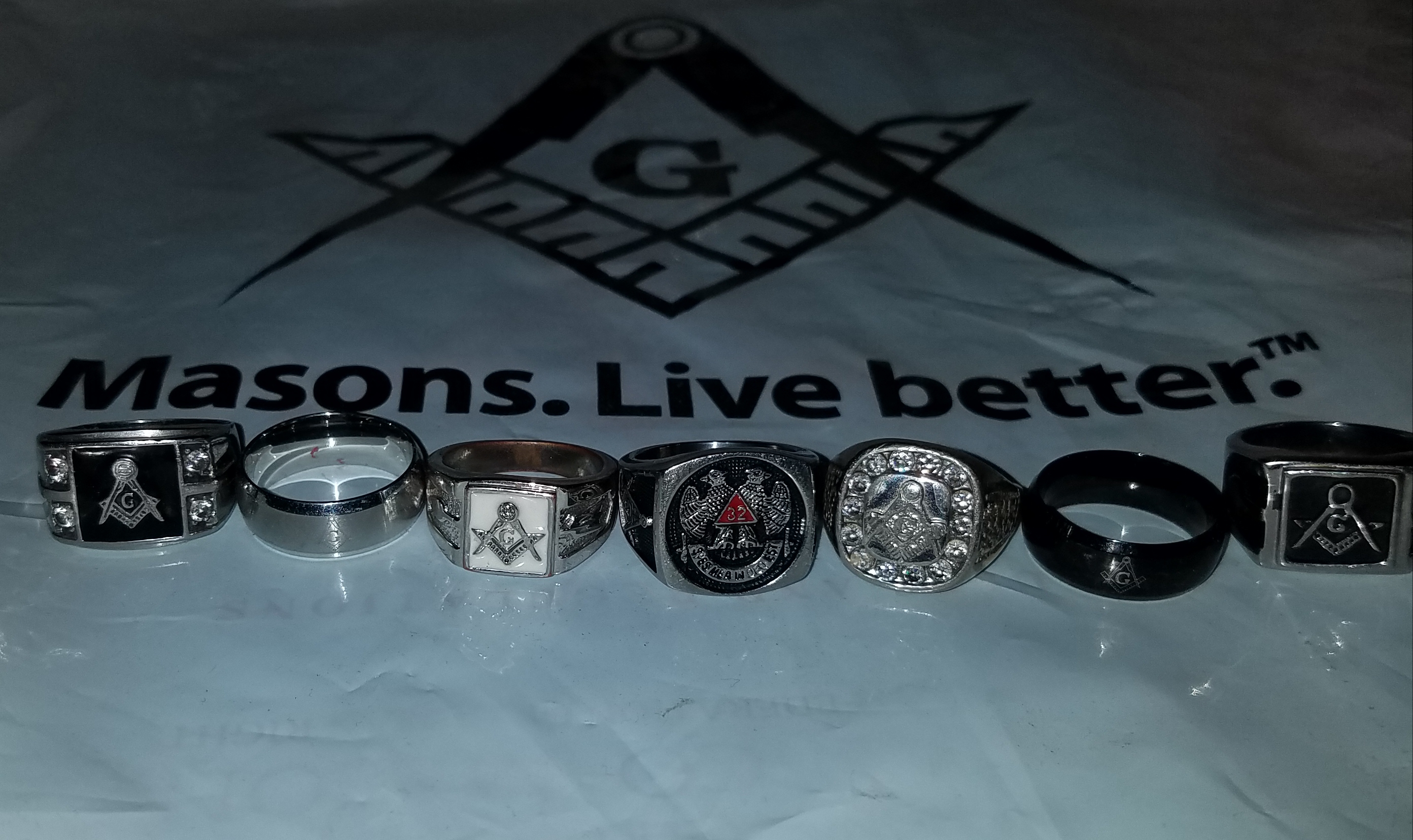 Collection of my favorite rings